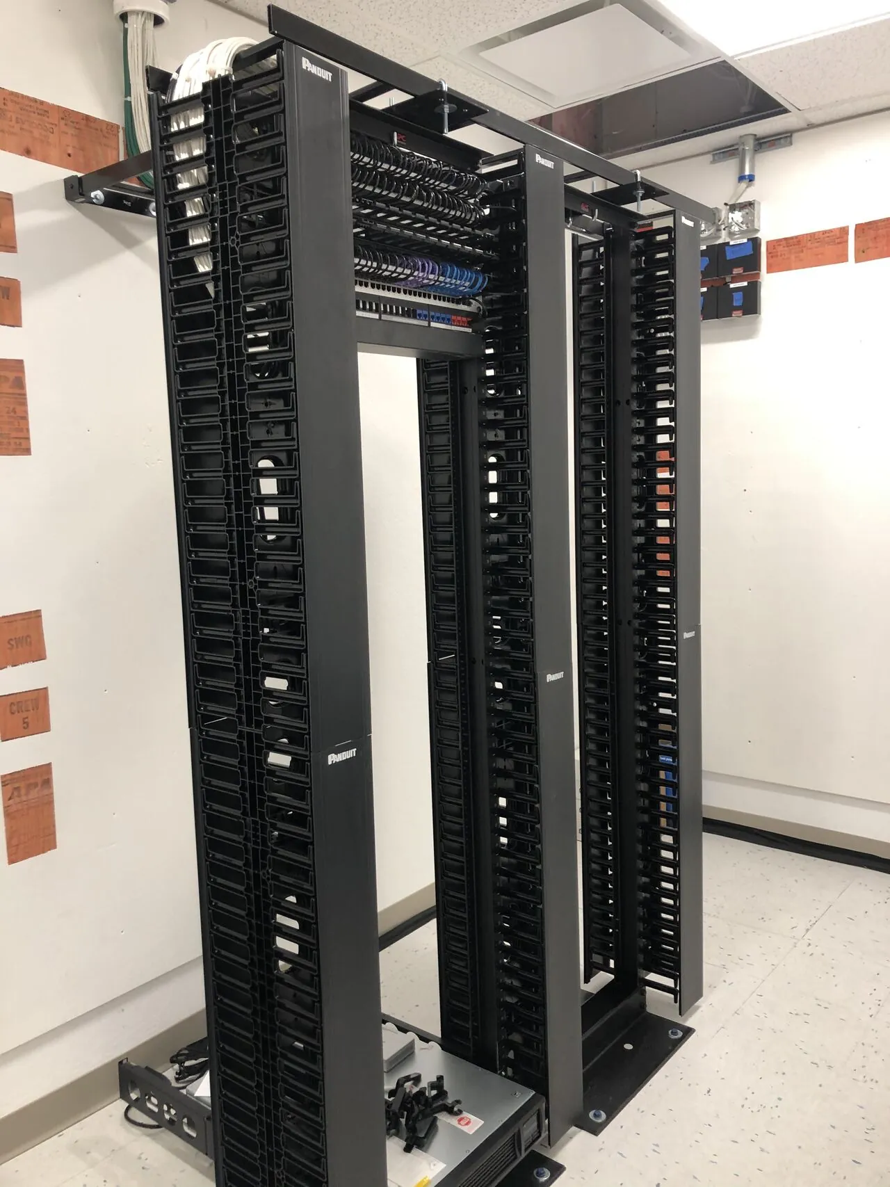 Enterprise Network Room Buildout For Mainspring — Corporate Offices project in California